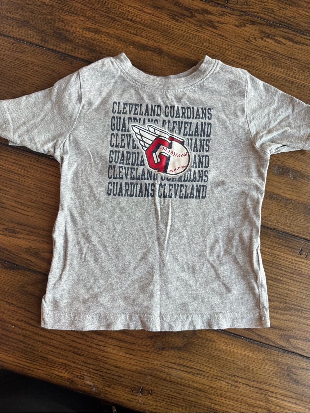 Cleveland Guardians Kids Short Sleeve Tee